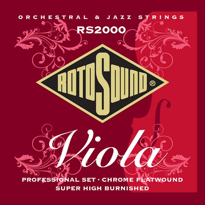 Rotosound RS2000 Viola Flatwound Saitensatz Bratsche von Rotosound