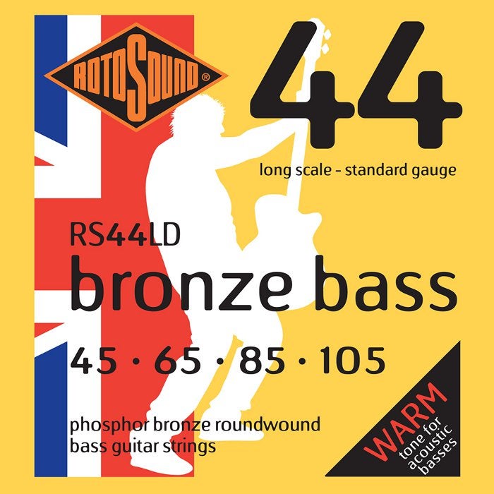 Rotosound RS44LD Saitensatz f. Akustikbass .045-.105 Rotosound RS44LD Saitensatz f. Akustikbass .045-.105 von Rotosound