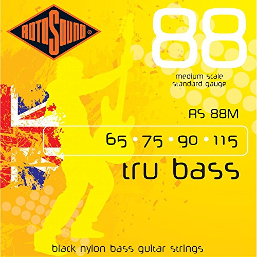 Rotosound Tru Bass Medium RS88M Saiten für elektrische Bass Gitarre von Rotosound