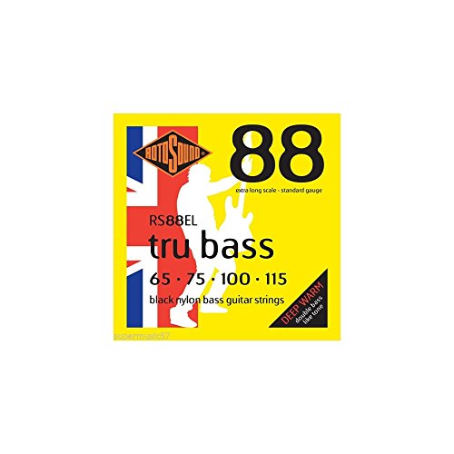 Rotosound Tru Bass Extra Long RS88EL Saiten für elektrische Bass Gitarre von Rotosound