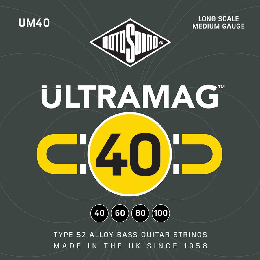 Rotosound Ultramag UM40 Electric Guitar Strings Rotosound Ultramag UM40 Electric Guitar Strings von Rotosound