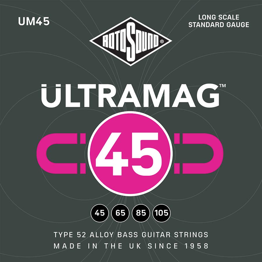 Rotosound Ultramag UM45 Electric Bass Guitar Strings Rotosound Ultramag UM45 Electric Bass Guitar Strings von Rotosound