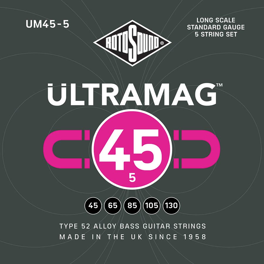 Rotosound Ultramag UM455 Electric Bass Guitar Strings Rotosound Ultramag UM455 Electric Bass Guitar Strings von Rotosound