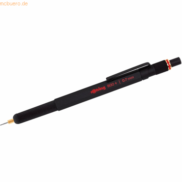 Rotring Feinminenbleistift 800+ 0,7mm HB matt schwarz Rotring Feinminenbleistift 800+ 0,7mm HB matt schwarz von Rotring