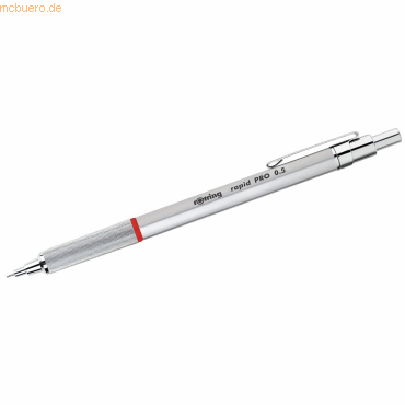 Rotring Feinminenbleistift rapid Pro 0,5mm HB chrom plattiert Rotring Feinminenbleistift rapid Pro 0,5mm HB chrom plattiert von Rotring