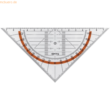 Rotring Geometrie-Dreieck ohne Griff 16cm von Rotring