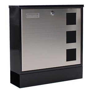 ROTTNER Briefkasten Design Mailbox  T05535 schwarz von Rottner