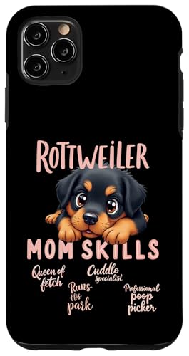Lustiges Rottweiler Mom Dog Rottie Mama Humor Zitat Hülle für iPhone 11 Pro Max Lustiges Rottweiler Mom Dog Rottie Mama Humor Zitat Hülle für iPhone 11 Pro Max von Rottweiler Fun Designs