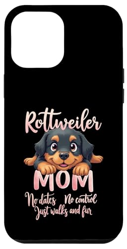 Lustiges Rottweiler Mom Dog Rottie Mama Humor Zitat Hülle für iPhone 12 Pro Max Lustiges Rottweiler Mom Dog Rottie Mama Humor Zitat Hülle für iPhone 12 Pro Max von Rottweiler Fun Designs