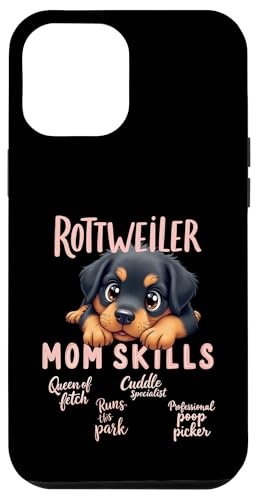 Lustiges Rottweiler Mom Dog Rottie Mama Humor Zitat Hülle für iPhone 12 Pro Max Lustiges Rottweiler Mom Dog Rottie Mama Humor Zitat Hülle für iPhone 12 Pro Max von Rottweiler Fun Designs