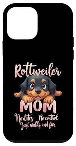 Lustiges Rottweiler Mom Dog Rottie Mama Humor Zitat Hülle für iPhone 12 mini Lustiges Rottweiler Mom Dog Rottie Mama Humor Zitat Hülle für iPhone 12 mini von Rottweiler Fun Designs