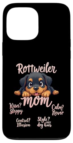 Lustiges Rottweiler Mom Dog Rottie Mama Humor Zitat Hülle für iPhone 13 Pro Max Lustiges Rottweiler Mom Dog Rottie Mama Humor Zitat Hülle für iPhone 13 Pro Max von Rottweiler Fun Designs