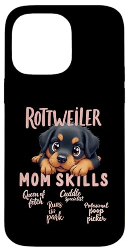 Lustiges Rottweiler Mom Dog Rottie Mama Humor Zitat Hülle für iPhone 14 Pro Max Lustiges Rottweiler Mom Dog Rottie Mama Humor Zitat Hülle für iPhone 14 Pro Max von Rottweiler Fun Designs