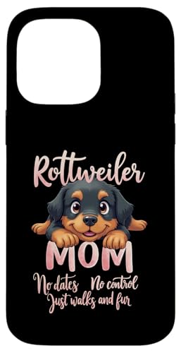 Lustiges Rottweiler Mom Dog Rottie Mama Humor Zitat Hülle für iPhone 14 Pro Max Lustiges Rottweiler Mom Dog Rottie Mama Humor Zitat Hülle für iPhone 14 Pro Max von Rottweiler Fun Designs