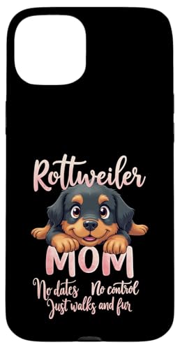 Lustiges Rottweiler Mom Dog Rottie Mama Humor Zitat Hülle für iPhone 15 Plus Lustiges Rottweiler Mom Dog Rottie Mama Humor Zitat Hülle für iPhone 15 Plus von Rottweiler Fun Designs