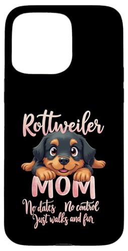 Lustiges Rottweiler Mom Dog Rottie Mama Humor Zitat Hülle für iPhone 15 Pro Max Lustiges Rottweiler Mom Dog Rottie Mama Humor Zitat Hülle für iPhone 15 Pro Max von Rottweiler Fun Designs