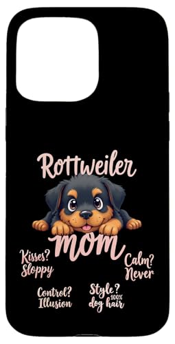 Lustiges Rottweiler Mom Dog Rottie Mama Humor Zitat Hülle für iPhone 15 Pro Max Lustiges Rottweiler Mom Dog Rottie Mama Humor Zitat Hülle für iPhone 15 Pro Max von Rottweiler Fun Designs
