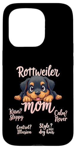 Lustiges Rottweiler Mom Dog Rottie Mama Humor Zitat Hülle für iPhone 15 Pro Lustiges Rottweiler Mom Dog Rottie Mama Humor Zitat Hülle für iPhone 15 Pro von Rottweiler Fun Designs