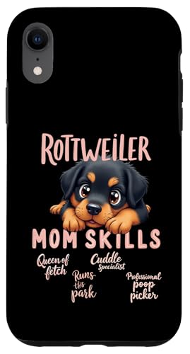 Lustiges Rottweiler Mom Dog Rottie Mama Humor Zitat Hülle für iPhone XR Lustiges Rottweiler Mom Dog Rottie Mama Humor Zitat Hülle für iPhone XR von Rottweiler Fun Designs