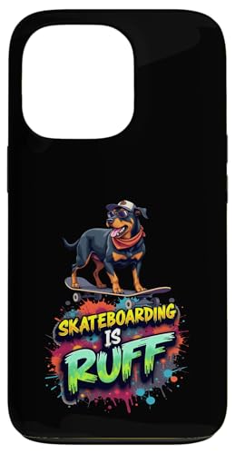 Lustiges Skateboard-Geschenk für Rottweiler-Hundebesitzer Hülle für iPhone 13 Pro Lustiges Skateboard-Geschenk für Rottweiler-Hundebesitzer Hülle für iPhone 13 Pro von Rottweiler Fun Designs