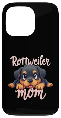 Rottweiler Mama Hund Rottie Mama Süßer Welpe Hülle für iPhone 13 Pro von Rottweiler Fun Designs