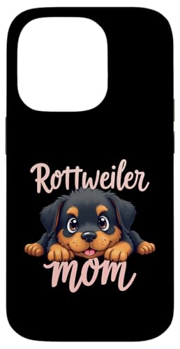 Rottweiler Mama Hund Rottie Mama Süßer Welpe Hülle für iPhone 14 Pro Rottweiler Mama Hund Rottie Mama Süßer Welpe Hülle für iPhone 14 Pro von Rottweiler Fun Designs