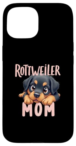 Rottweiler Mama Hund Rottie Mama Süßer Welpe Hülle für iPhone 15 Rottweiler Mama Hund Rottie Mama Süßer Welpe Hülle für iPhone 15 von Rottweiler Fun Designs