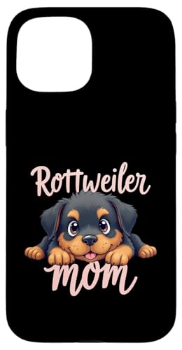 Rottweiler Mama Hund Rottie Mama Süßer Welpe Hülle für iPhone 15 Rottweiler Mama Hund Rottie Mama Süßer Welpe Hülle für iPhone 15 von Rottweiler Fun Designs