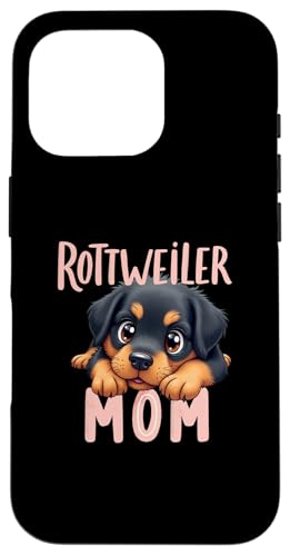 Rottweiler Mama Hund Rottie Mama Süßer Welpe Hülle für iPhone 16 Pro Rottweiler Mama Hund Rottie Mama Süßer Welpe Hülle für iPhone 16 Pro von Rottweiler Fun Designs