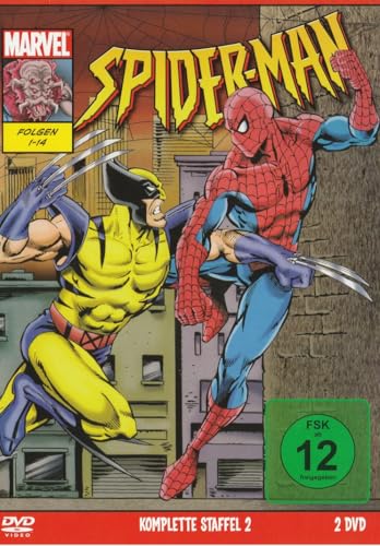 Spiderman - Season / Staffel 2 - [2 DVDs] - die original Spider-Man Serie aus den 90er Jahren von RouchTrade