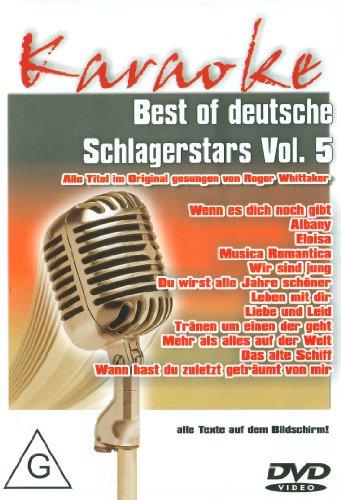 Karaoke - Best of deutsche Schlagerstars Vol. 5 von Rough Trade Distribution GmbH