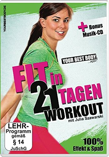 Your Best Body - Fit in 21 Tagen (+CD) [2 DVDs] von Rough Trade Distribution GmbH