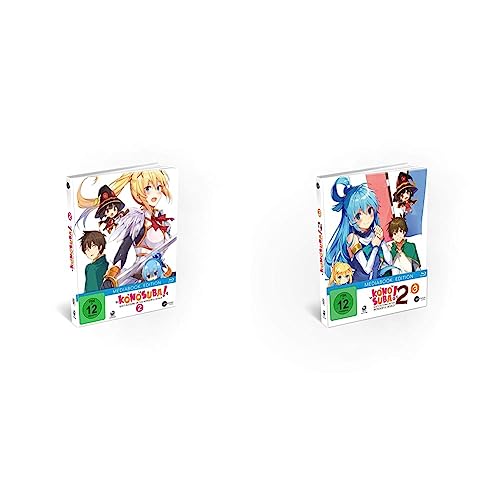 KonoSuba Vol.2 [Blu-ray] & Konosuba Season 2 Vol.3 (Mediabook) [Blu-ray] von Rough Trade Distribution
