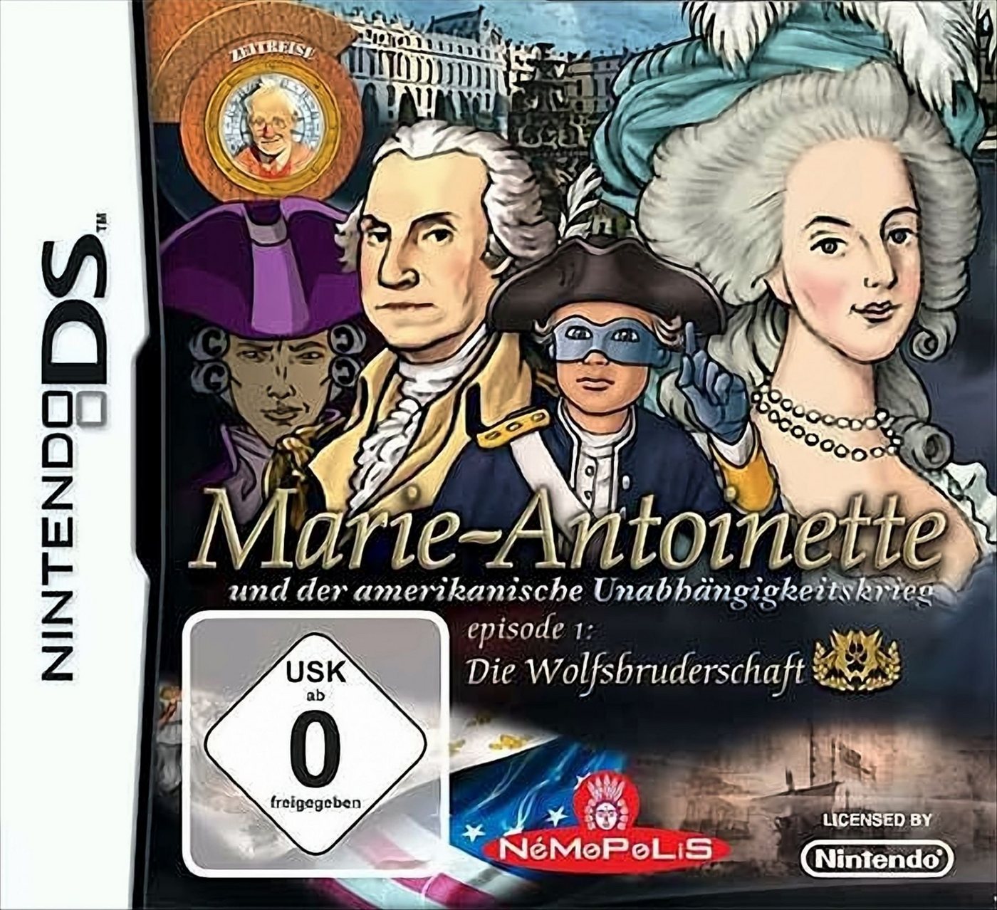 Marie-Antoinette und der amerikanische Unabhängigkeitskrieg Episode 1 Nintendo DS Marie-Antoinette und der amerikanische Unabhängigkeitskrieg Episode 1 Nintendo DS von Rough Trade