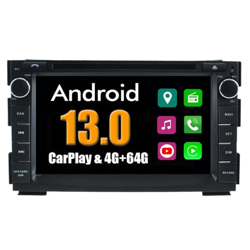 RoverOne Android System Auto DVD Player für Kia Ceed Venga 2009 2010 2011 2012 mit Multimedia Stereo GPS Navigation Radio Bluetooth USB MirrorLink von RoverOne