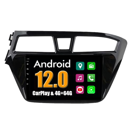 RoverOne Android System Autoradio für Hyundai I20 2015 mit Multimedia Stereo GPS Navigations Radio Bluetooth USB Mirror Link von RoverOne