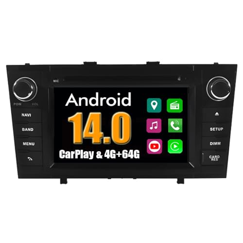 RoverOne Auto Multimedia Player für Toyota Avensis T27 2009-2013 mit CarPlay Android Auto Stereo Autoradio GPS Navigation Touchscreen Bluetooth WiFi RoverOne Auto Multimedia Player für Toyota Avensis T27 2009-2013 mit CarPlay Android Auto Stereo Autoradio GPS Navigation Touchscreen Bluetooth WiFi von RoverOne