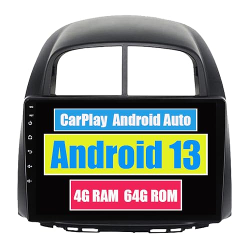RoverOne Autoradio CarPlay Haupteinheit für Subaru Justy Perodua Myvi für Toyota Passo Daihatsu Boon Sirion Android Auto Touchscreen Sat Navi Bluetooth WiFi Radio Player von RoverOne