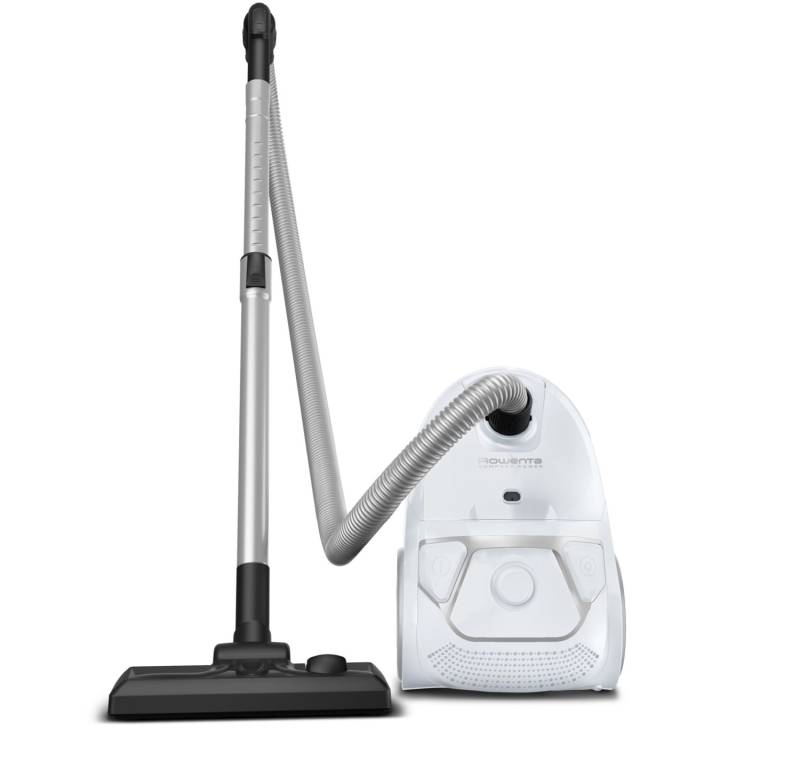 RO3957EA Compact Power Bodenstaubsauger weiß von Rowenta