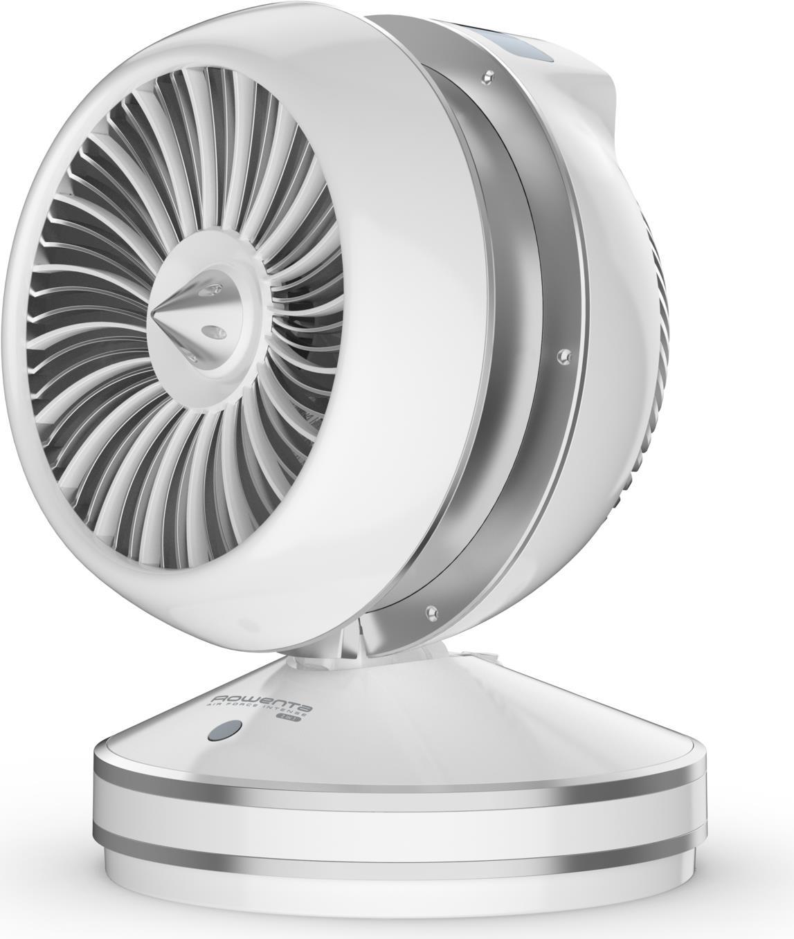 Rowenta AIR FORCE INTENSE Indoor Silber - Weiß Elektrischer Raumheizlüfter (HQ7152) von Rowenta