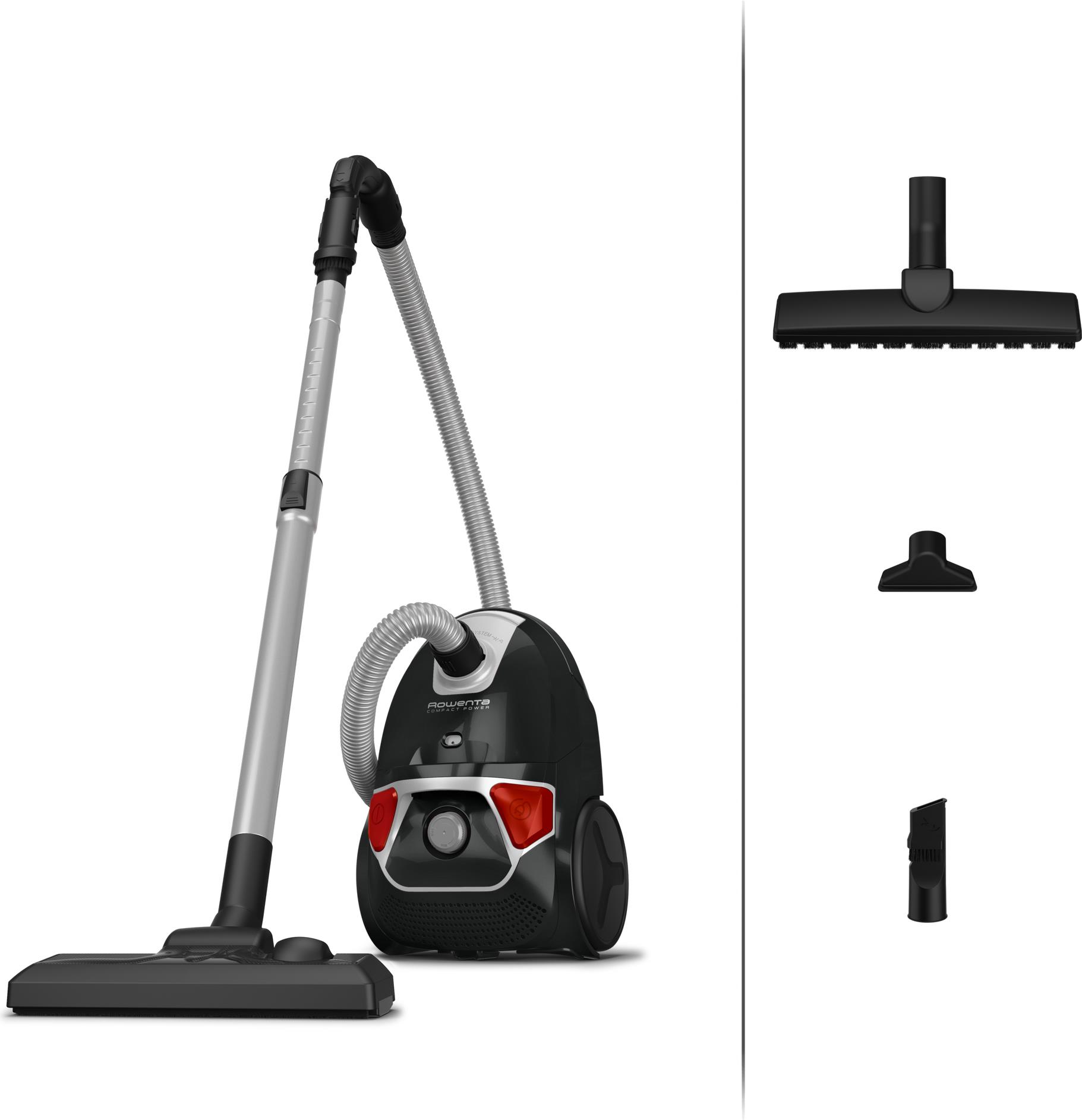 Rowenta Compact Power RO3955EA Staubsauger 3 l Zylinder-Vakuum Trocken 900 W Staubbeutel (RO3955) von Rowenta