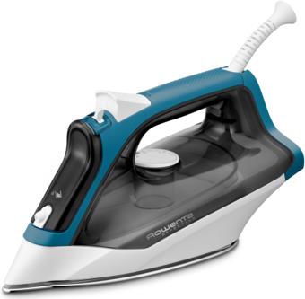 Rowenta EFFECTIVE 2 Trocken- & Dampfbügeleisen Edelstahl-Bügelsohle Schwarz - Blau - Weiß (DX1531) von Rowenta