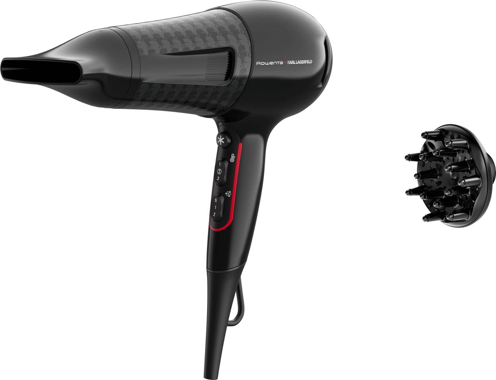 Rowenta Powerline CV591LF0 Haartrockner 2300 W Schwarz (CV591L) von Rowenta