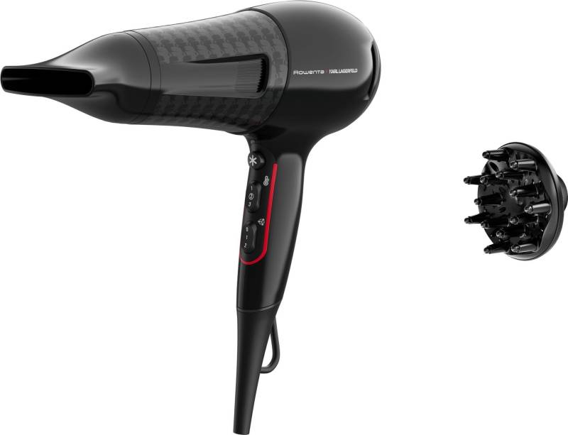 Rowenta Powerline CV591LF0 Haartrockner 2300 W Schwarz (CV591L) von Rowenta