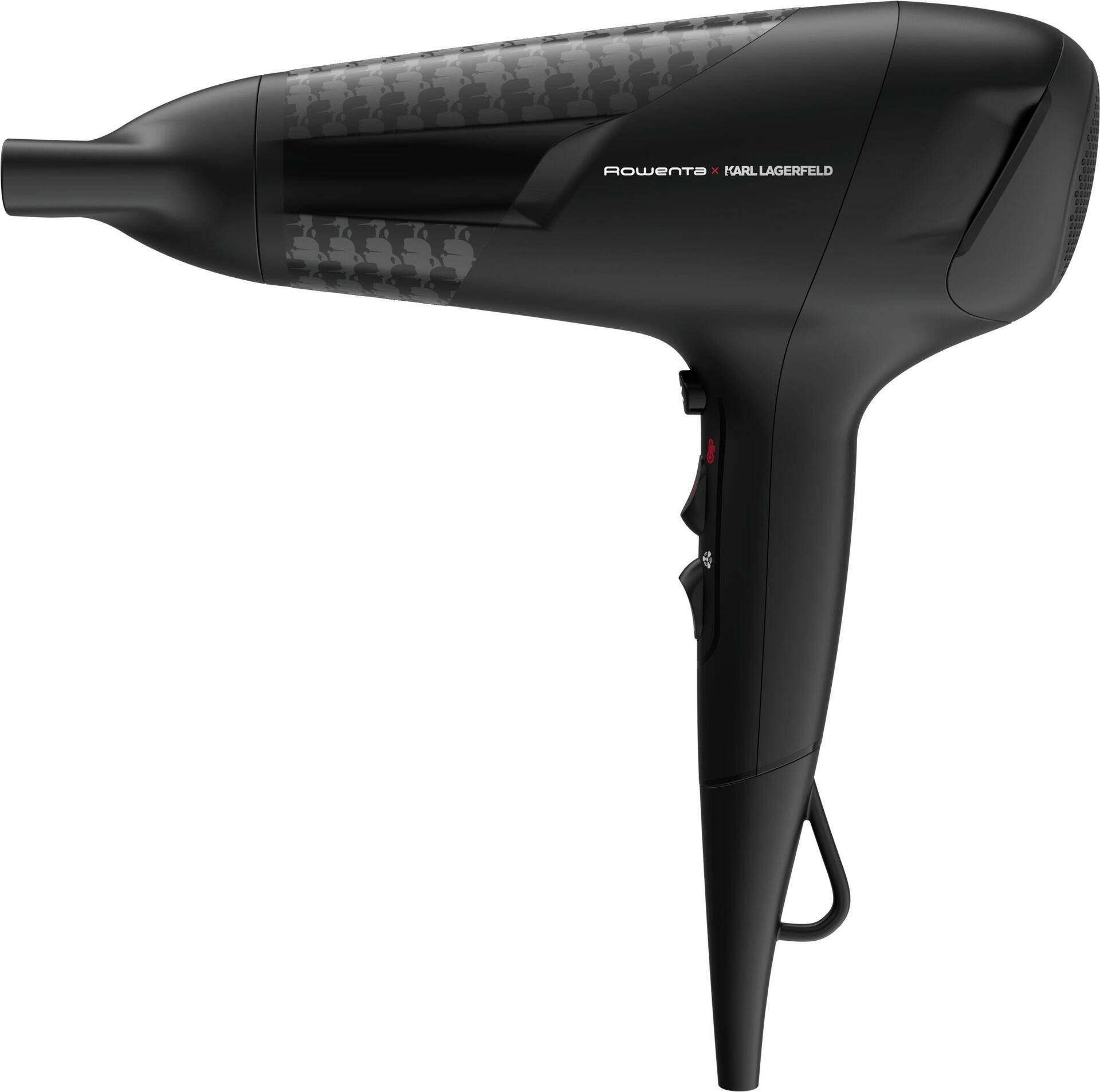 Rowenta X KARL LAGERFELD Studio Dry CV581L - Gleichstrom - Schwarz - Hängeschlaufe - 1,8 m - China - 2300 W (CV581L) von Rowenta