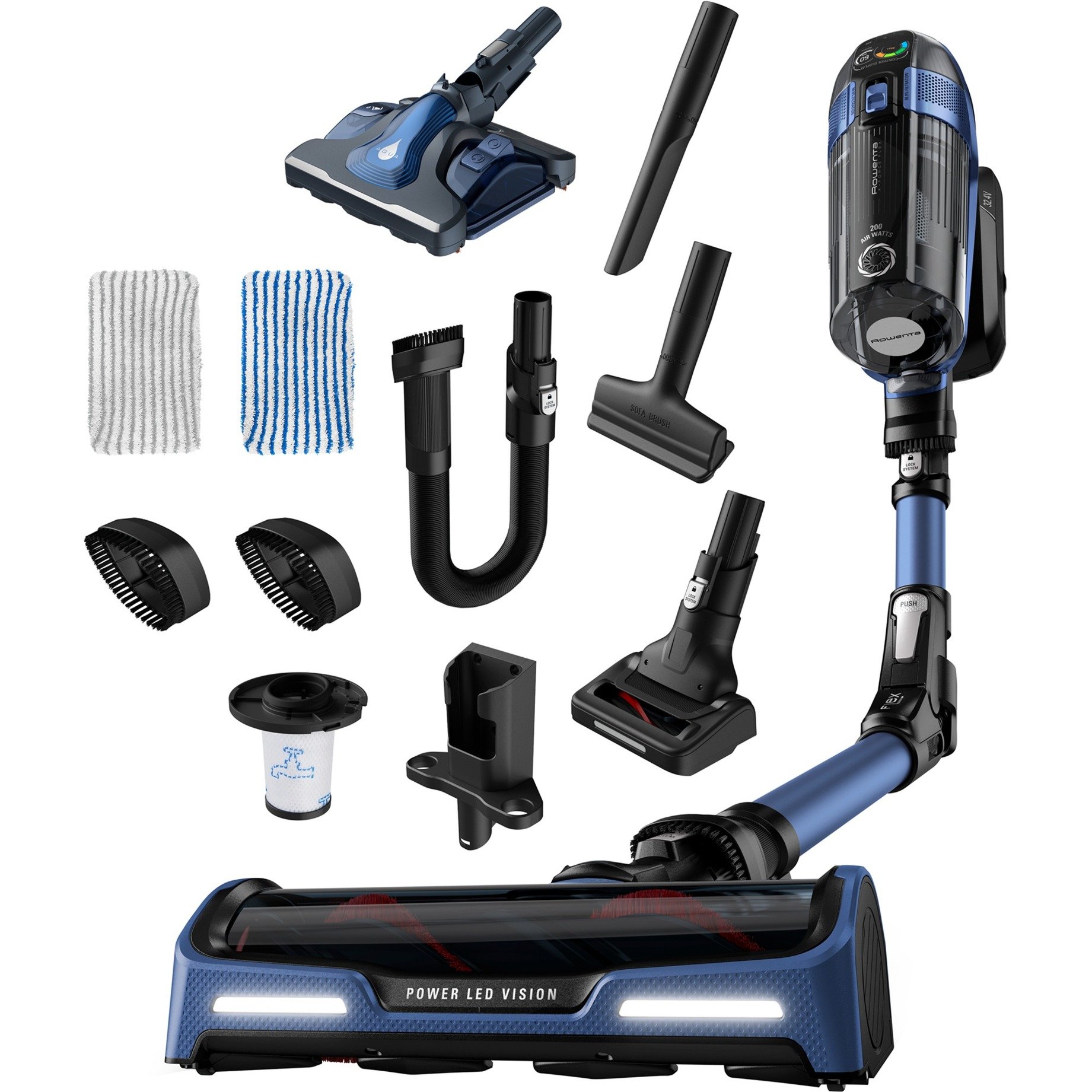 X-Force Flex 14.60 Aqua RH99C0, Stielstaubsauger X-Force Flex 14.60 Aqua RH99C0, Stielstaubsauger von Rowenta