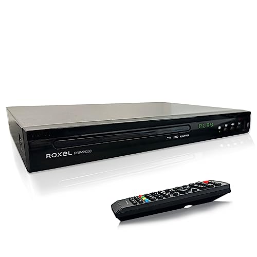 Roxel RBP-S5300A Blu-ray-Player | MTK Mainboard | SONYLens | Digitales LED-Display | Dolby DTS Surround Sound | USB, HDMI, RCA, Koaxialanschluss, alle Regionen von Roxel