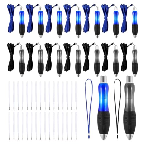 Roxvue Big Fat Pens, 8 Schwarze + 8 Blaue Stifte, Schreibhilfen für das Karpaltunnelsyndrom, Große Stifte mit Breitem, Druckkugelschreiber Roxvue Big Fat Pens, 8 Schwarze + 8 Blaue Stifte, Schreibhilfen für das Karpaltunnelsyndrom, Große Stifte mit Breitem, Druckkugelschreiber von Roxvue