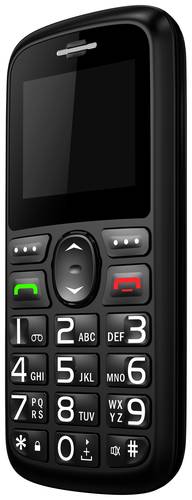 Roxx W 60 AZ Senioren-Handy mit Ladestation, SOS Taste Schwarz Roxx W 60 AZ Senioren-Handy mit Ladestation, SOS Taste Schwarz von Roxx