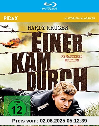 Einer kam durch - Remastered Edition (The One That Got Away) / Packender Abenteuerfilm nach einer wahren Begebenheit (Pidax Historien-Klassiker) [Blu-ray] von Baker, Roy Ward